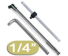 Воротки TOPTUL под квадрат 1/4"