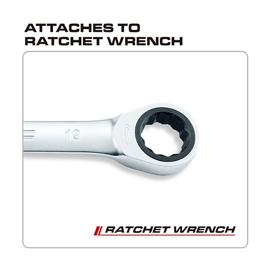 Держатель торцевых головок (вставка в ключ) 3/8"х13мм TOPTUL CANA1213