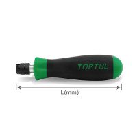 Отвертка-битодержатель 1/4" x 136мм с фиксатором (под двухсторонние биты) TOPTUL COAJ0814 Отвертка-битодержатель 1/4" x 136мм с фиксатором (под двухсторонние биты) TOPTUL COAJ0814