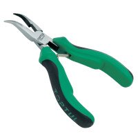 Плоскогубцы с удлиненными губками 5" загнутые TOPTUL DFBK2205