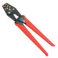 Клещи для обжимки клемм с трещоткой 5,5-8-14-22-38 кв.мм  L380мм TOPTUL DKBB2315