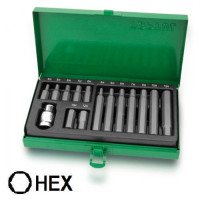 Набор бит 15 ед. HEX TOPTUL GAAD1508