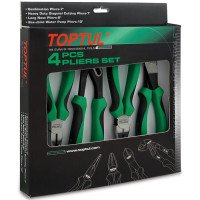 Набор пассатижей 4 ед. TOPTUL GAAE0402 Набор пассатижей 4 ед. TOPTUL GAAE0402
