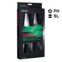 Набор отверток 5 ед. TOPTUL GAAE0504 Набор отверток 5 ед. TOPTUL GAAE0504