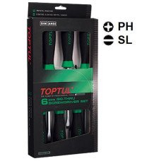 Набір викруток (з шестигранником ударних) 6 шт. TOPTUL GAAE0605