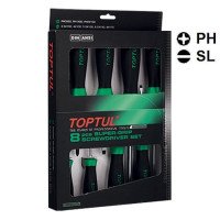 Набор отверток 8 ед. TOPTUL GAAE0807 Набор отверток 8 ед. TOPTUL GAAE0807
