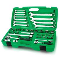 Набор инструмента 1/2" и 1/4" комбинированный TOPTUL GAAI4201