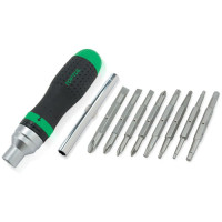 Трещоточная отвертка 19 в 1 TOPTUL GAAR1002 Трещоточная отвертка 19 в 1 TOPTUL GAAR1002