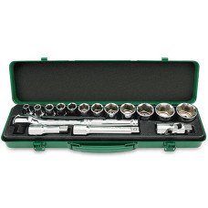 Набір інструменту 1/2" 16шт. (6pt) TOPTUL GCAD1601