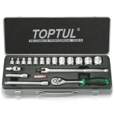 Набір інструменту 3/8" 18шт. TOPTUL GCAD1806