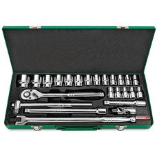 Набір інструменту 1/2" 24шт. (6pt) TOPTUL GCAD2401
