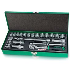 Набір інструменту 3/8" 25шт. TOPTUL GCAD2501