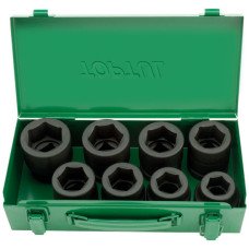Набор головок ударных 1" 24-41мм TOPTUL GDAD0803