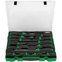 Набор отверток 14 ед. (пластиковая коробка) TOPTUL GZC1401 Набор отверток 14 ед. (пластиковая коробка) TOPTUL GZC1401