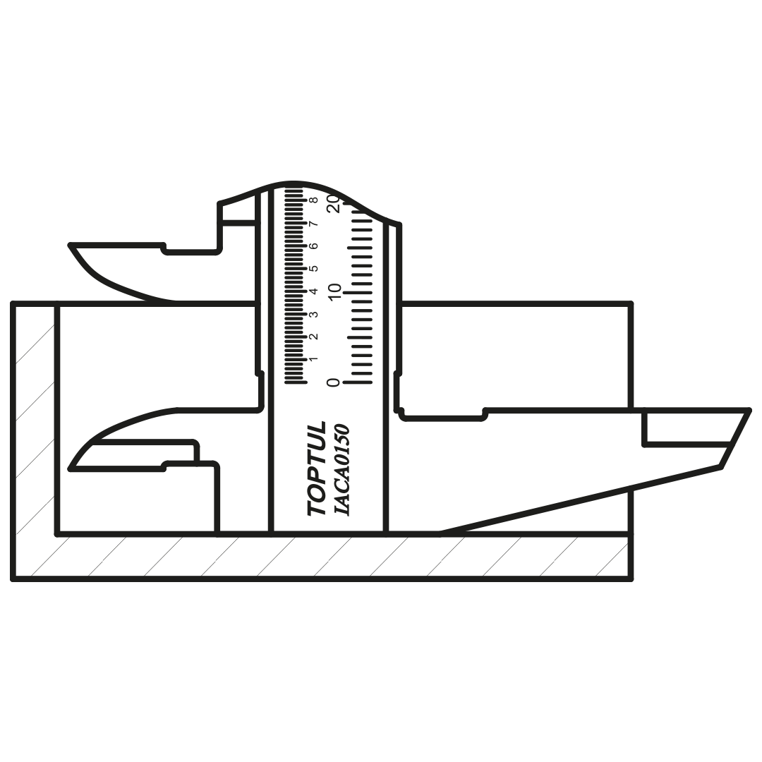 Штангенциркуль 150мм IACA0150 Штангенциркуль 150мм IACA0150